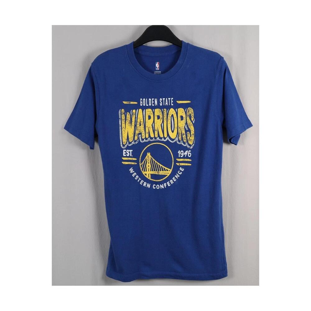Nba Golden State Warriors Graphic T-Shirt L 14 16 Casual R1756
